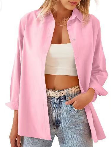 Loose women's blouse with buttoned front and elegant cut Lune London
