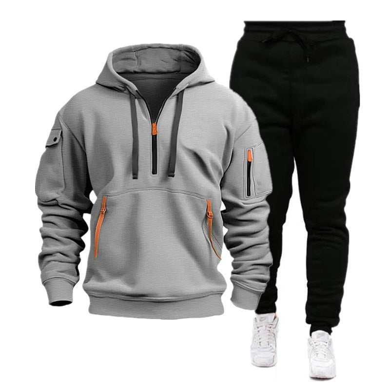 Men's chic and stylish hoodie and jogger set