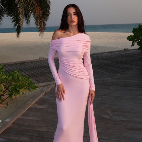 Lune London fitted evening dress for women