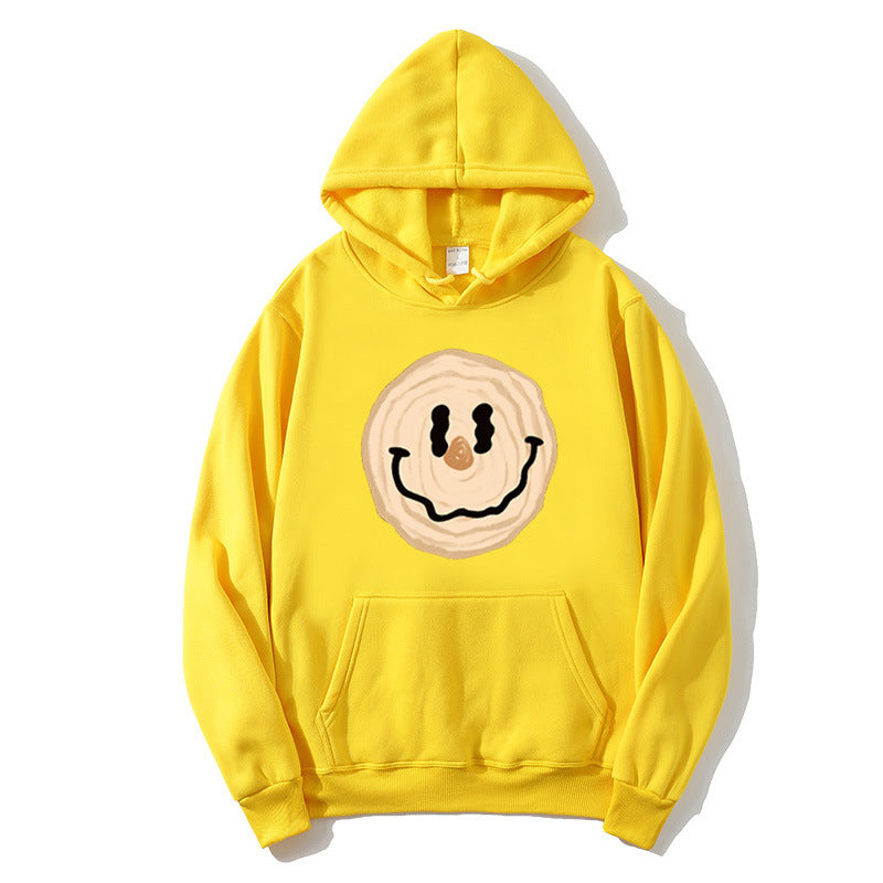 Women's hoodie with cheerful smile motif Chic & Stil
