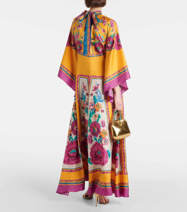 Lune London | Printed Three-Quarter Sleeve Dress