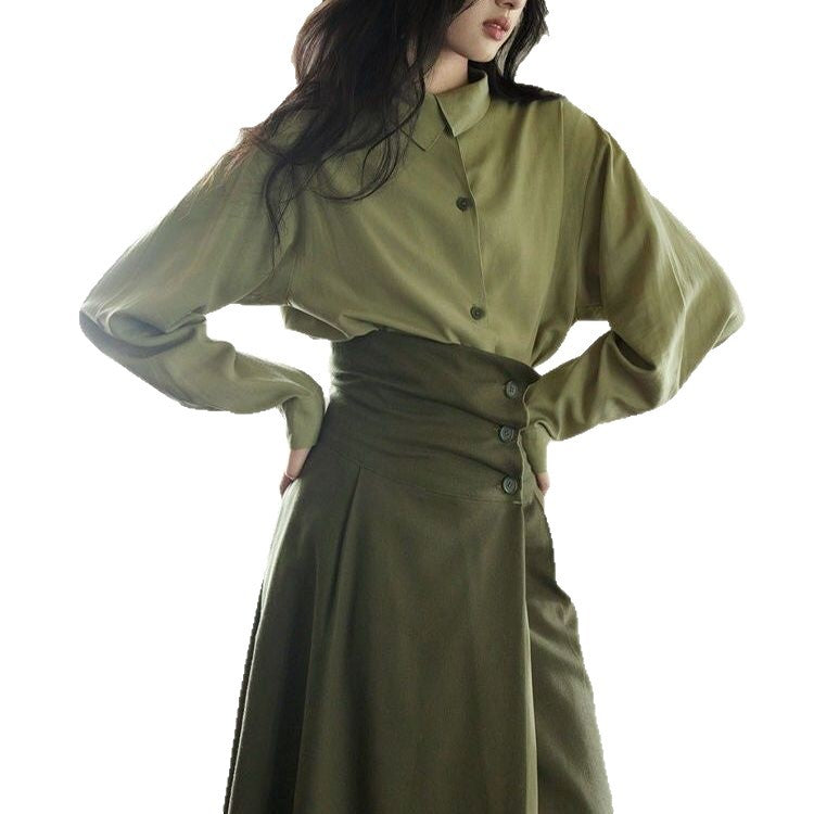 Jupe maxi élégante et moderne pour femmes avec découpe en coupe Chic & Stil