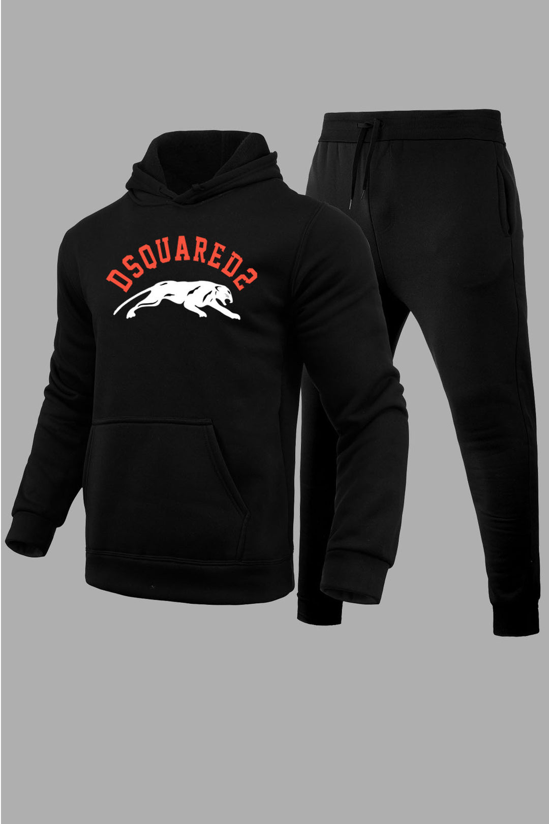 Men's sporty hoodie and jogging set with functional pockets Lune London