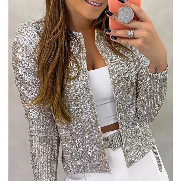 Women's Cardigan with Glitter Effect – Lune London