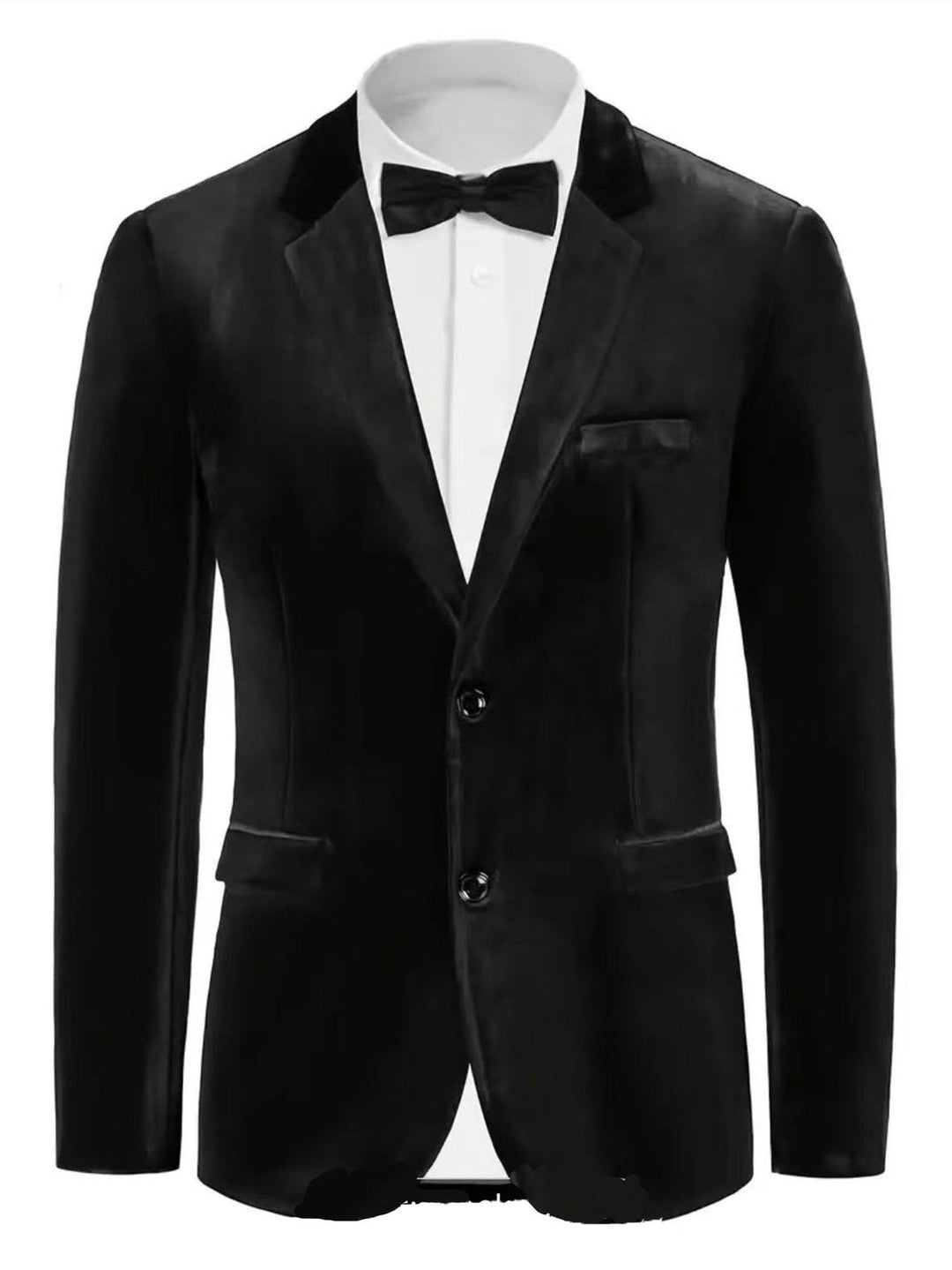 Men's Noble Velvet Blazer with Finesse Chic Und Stil