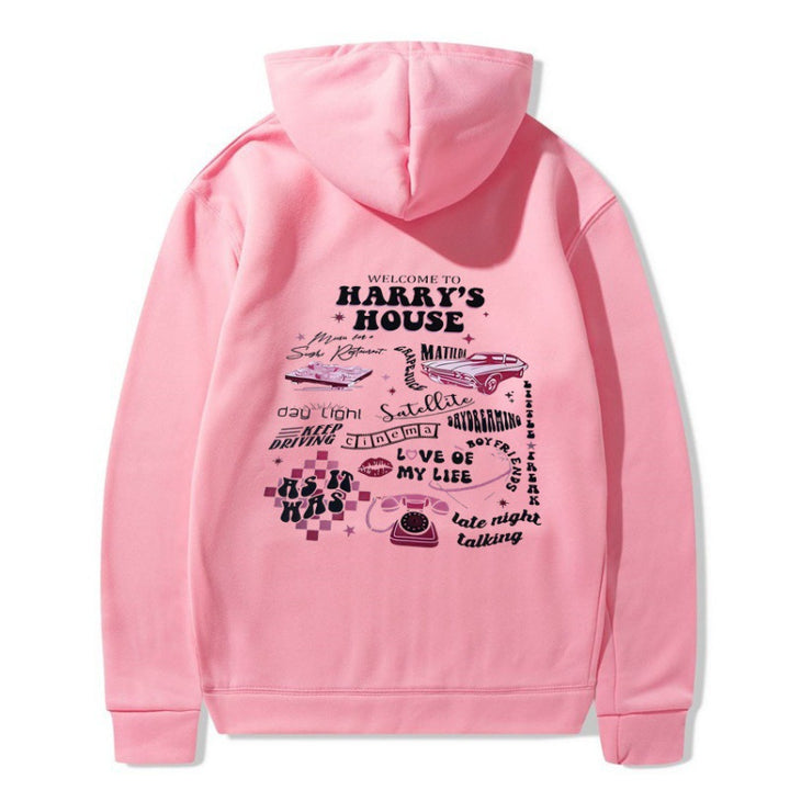 Women's Hooded Sweatshirt with Unique Graphic Design Lune London