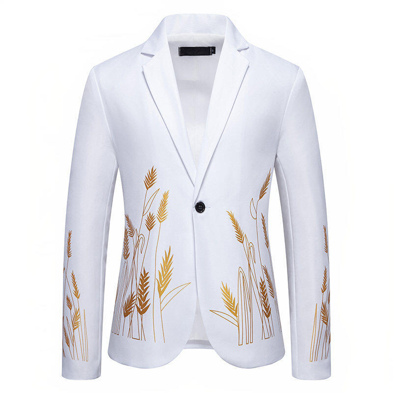 Veste élégante pour hommes avec broderies florales Lune London