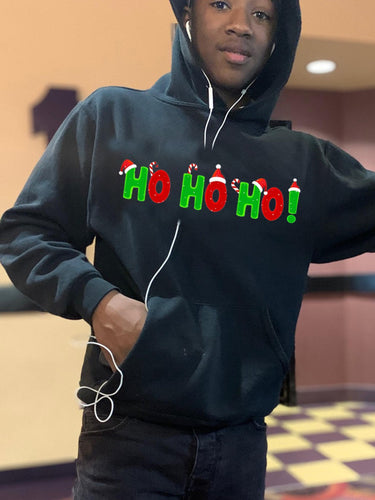 Men's Hoodie with festive inscription Lune London