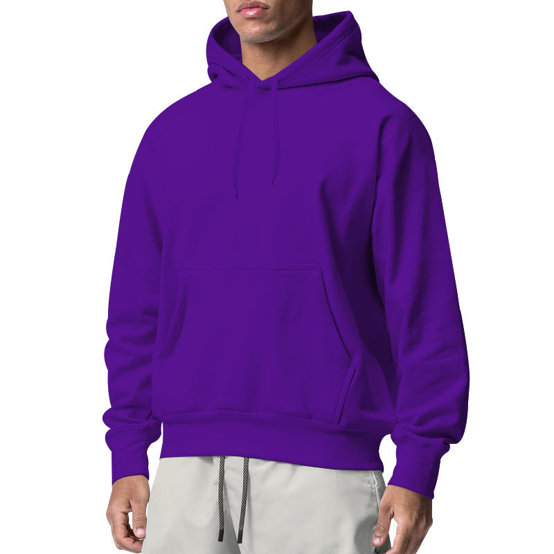 Men's hoodie with practical kangaroo pockets and comfortable fit Lune London