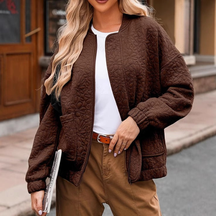 Lady oversized quilted jacket Lune London