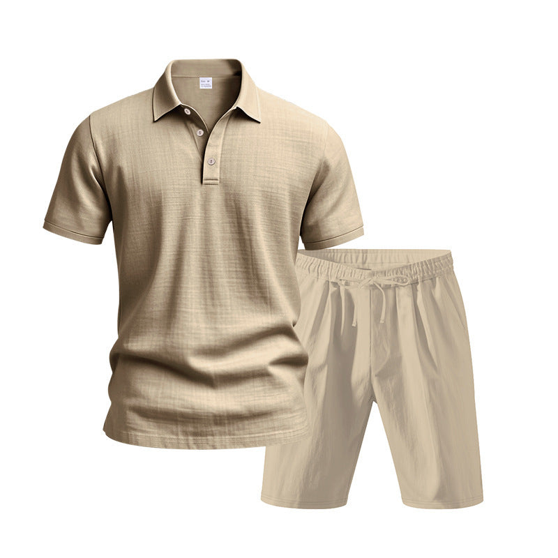 Tenue de loisirs pour hommes avec polo et shorts Lune London