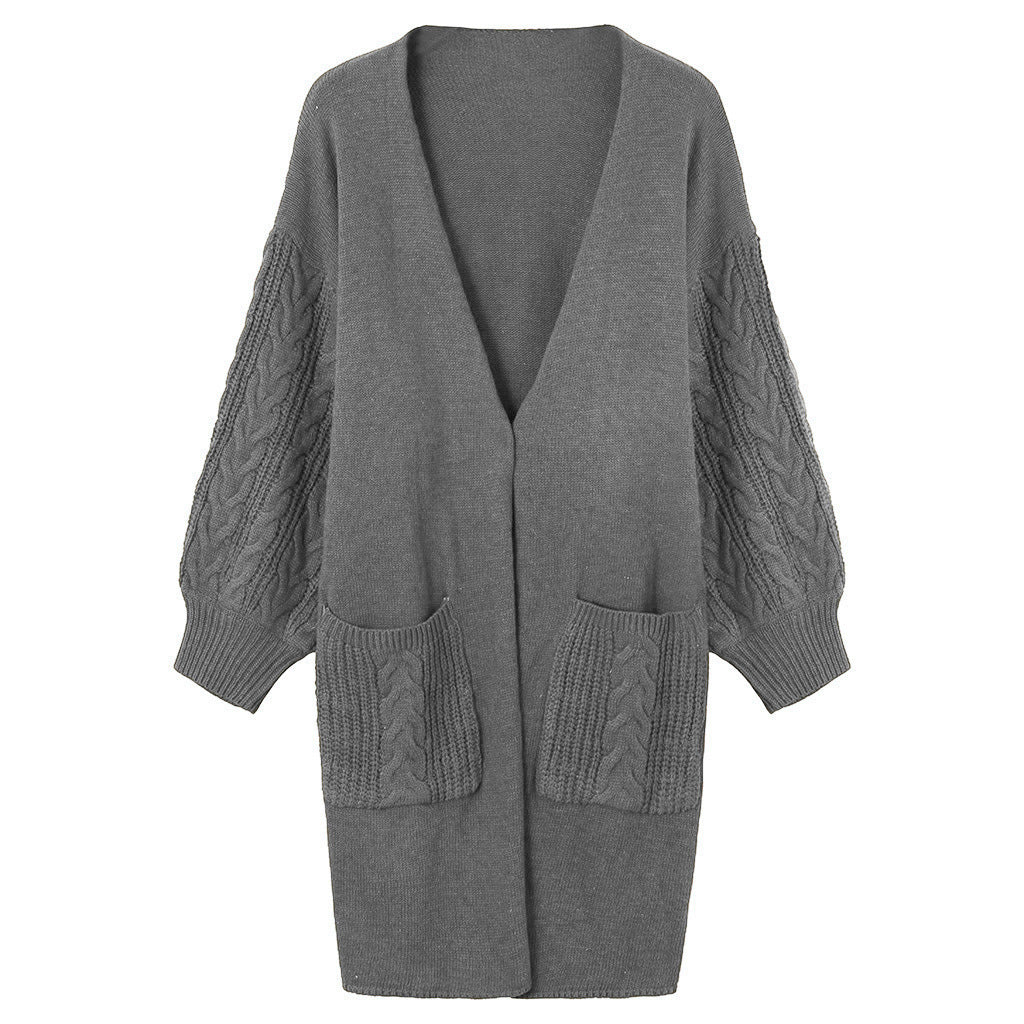 Ladies comfortable cardigan with pockets Lune London