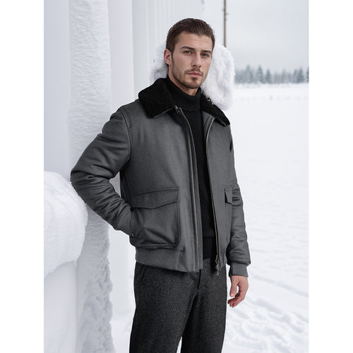 Trendy and warm motorcycle jacket for men Lune London