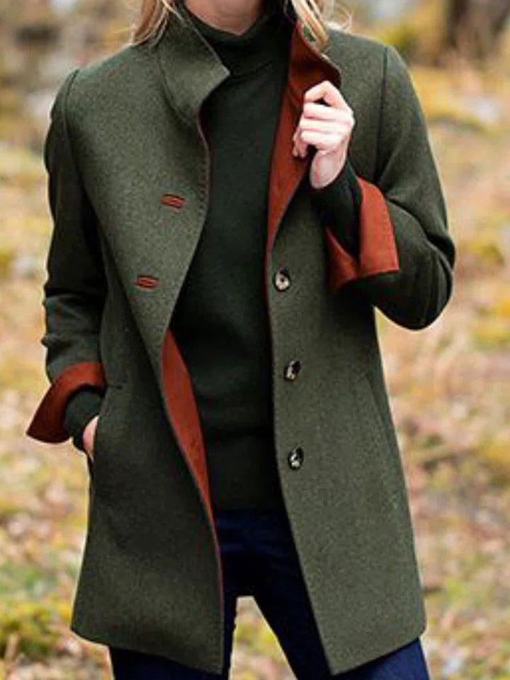 Coat for women in high-quality wool blend Lune London