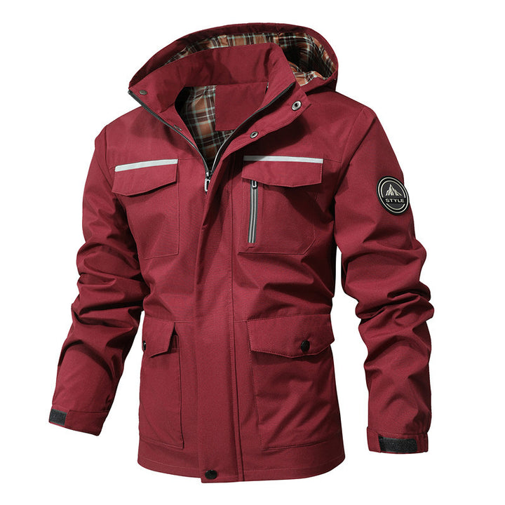 Water-repellent functional jacket for men Lune London