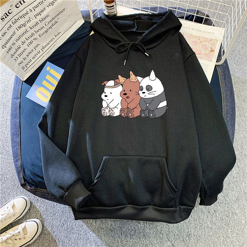 Women's hoodie with cute animal motif Chic & Stil