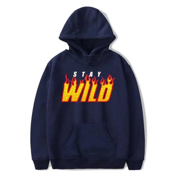 Women's hoodie with eye-catching graphic print and casual fit Chic & Stil