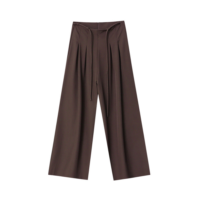 Ladies Elegant High-Waist Palazzo Pants Chic & Stil