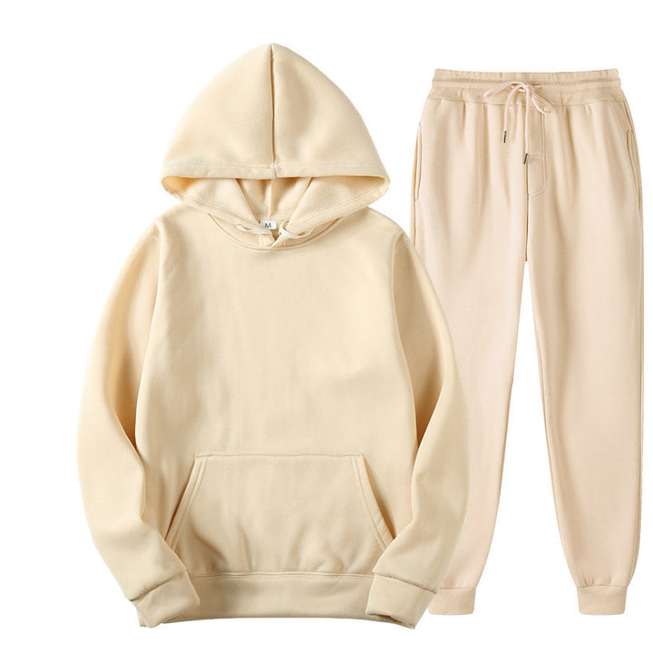 Women comfortable tracksuit set with kangaroo pocket and practical cuffs Lune London