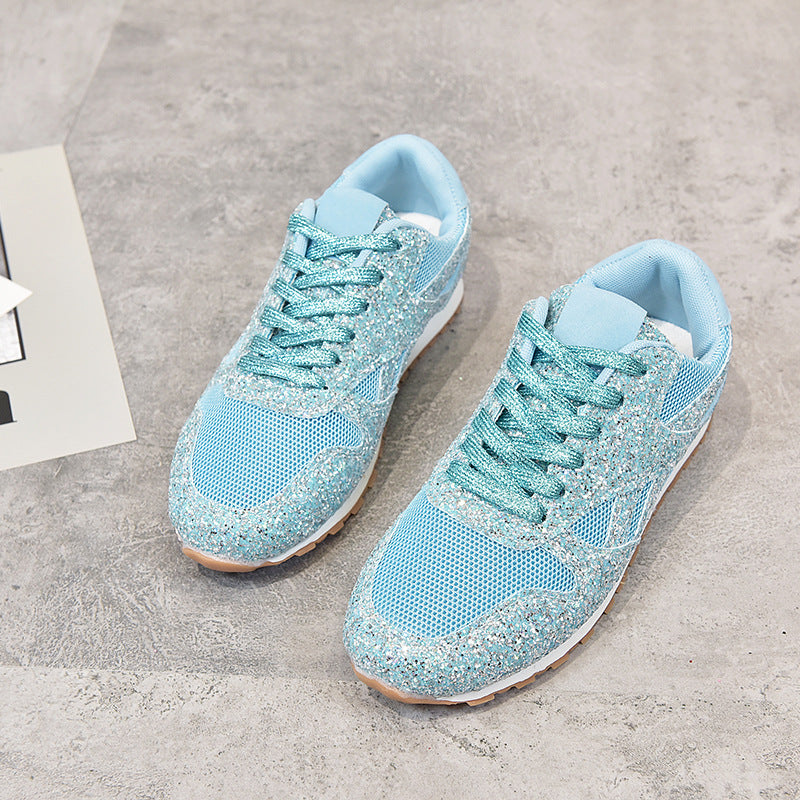 Women's work shoes with sequins Lune London