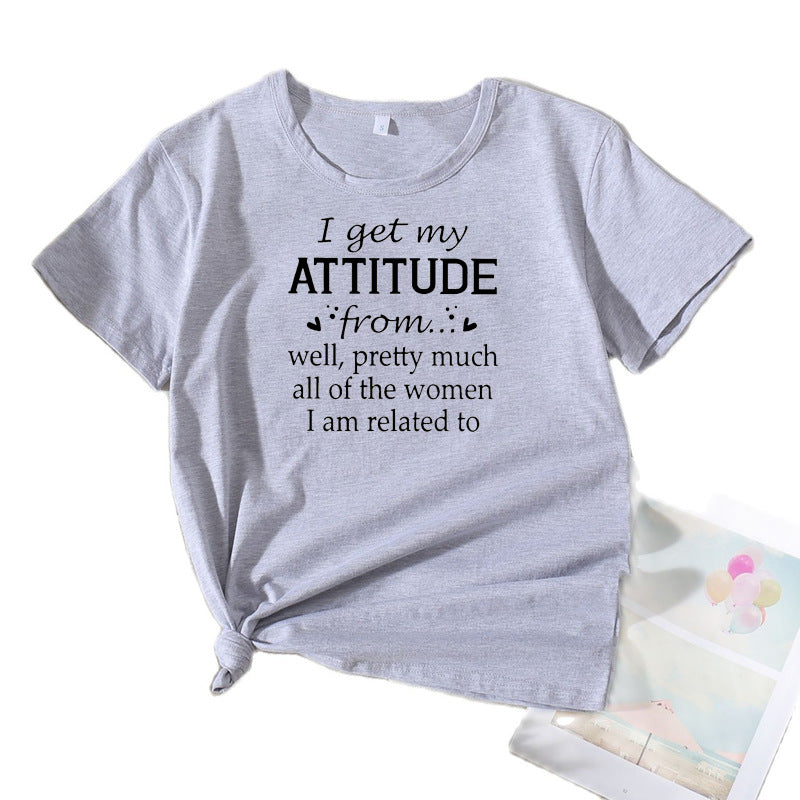 Women Funny Graphic T-shirt Lune London