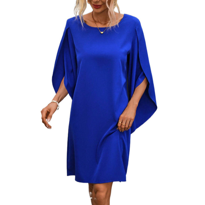 Dress cape woman with elegant sleeves Lune London