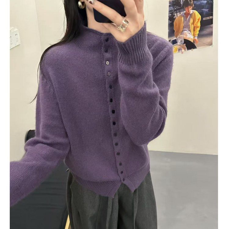 Cardigan en tricot chaud pour femmes Chic & Stil