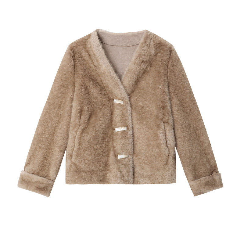 Women's Cozy Cardigan with Elegant Button Details Chic & Stil