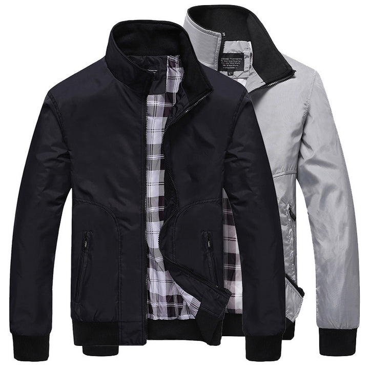 Urban leisure jacket for men with collar Lune London