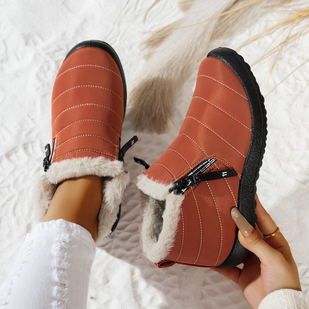 Women Comfortable Winter Boots with Cozy Lining Lune London