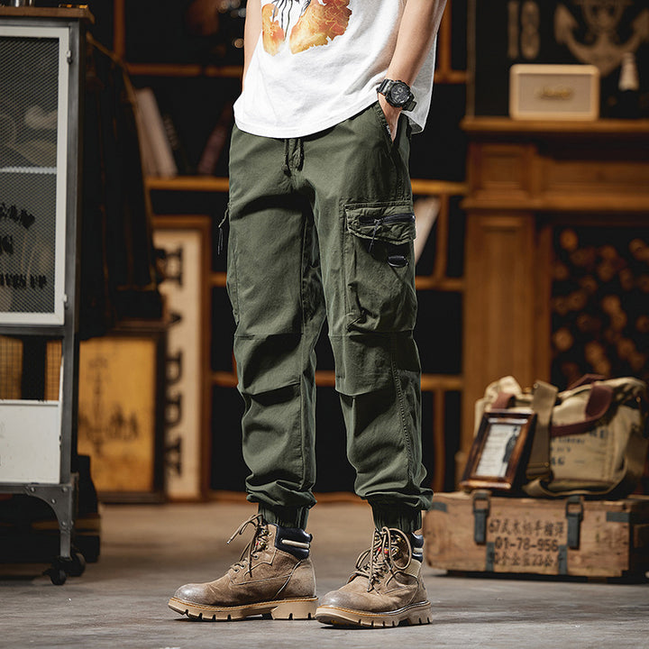 Pantalon cargo multifonctionnel pour hommes Lune London