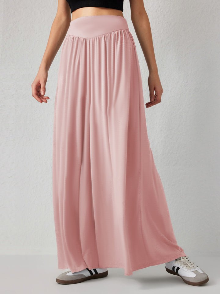 Airy maxi skirt for women with a loose fit and elastic waist Lune London