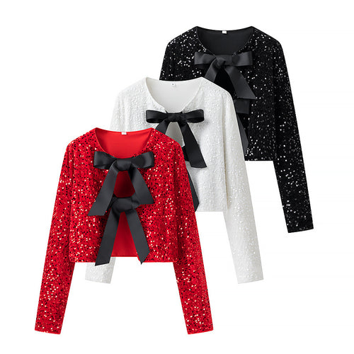 Elegant short jacket for women with stylish ties Lune London