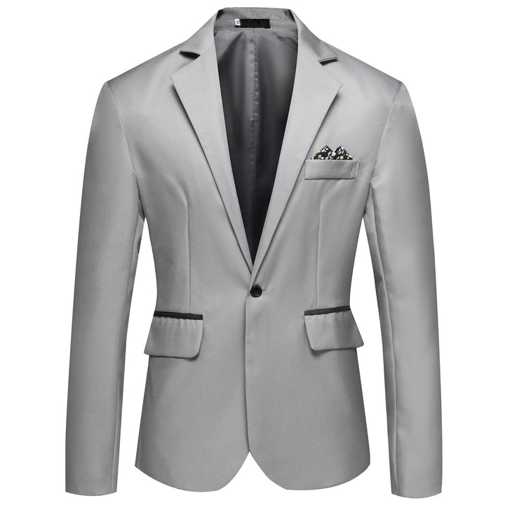 Men's Fashionable and Elegant Suit Jacket with Satin Finish Lune London