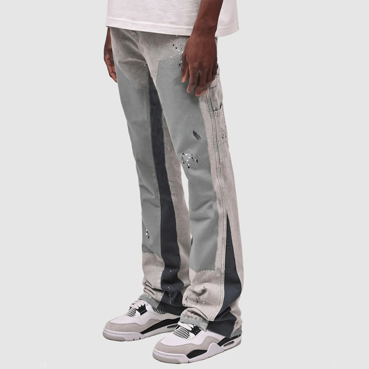 Men's cargo jeans with unique washes and practical pockets Lune London