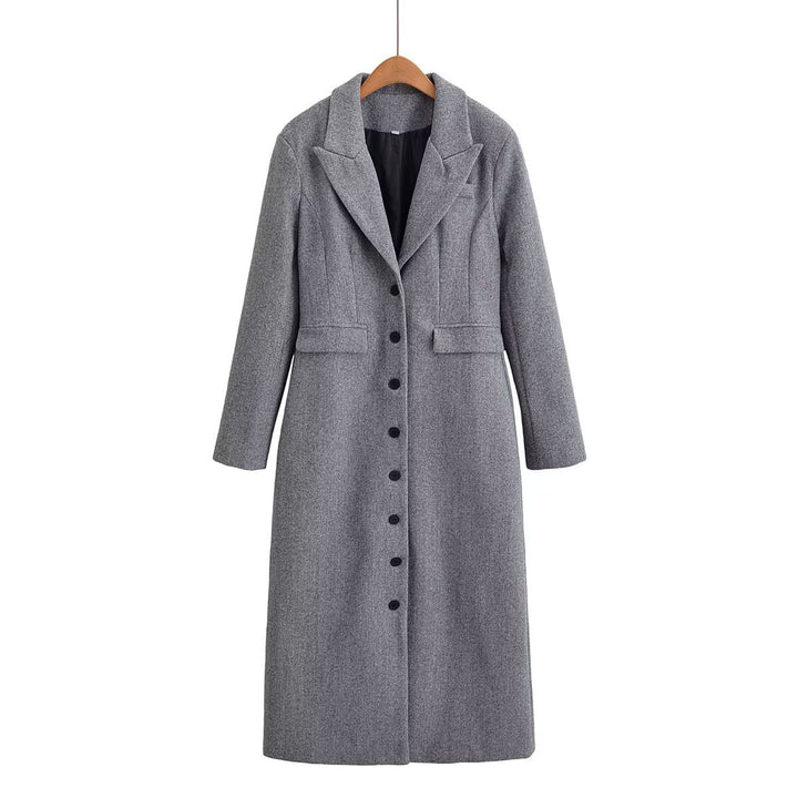 Lune London Elegant Boucle Coat for Ladies