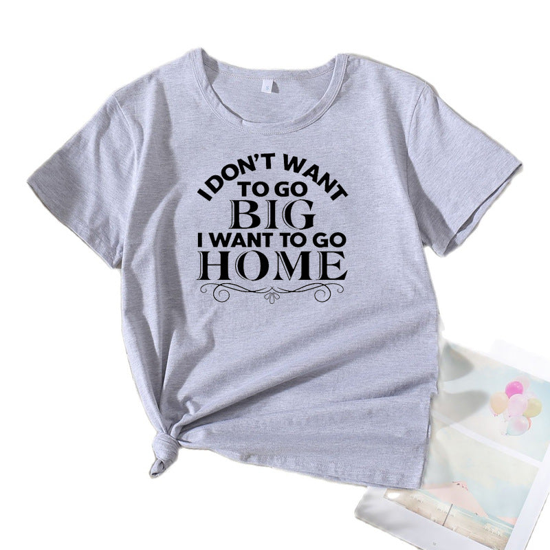 Ladies graphic T-shirt in soft cotton Lune London