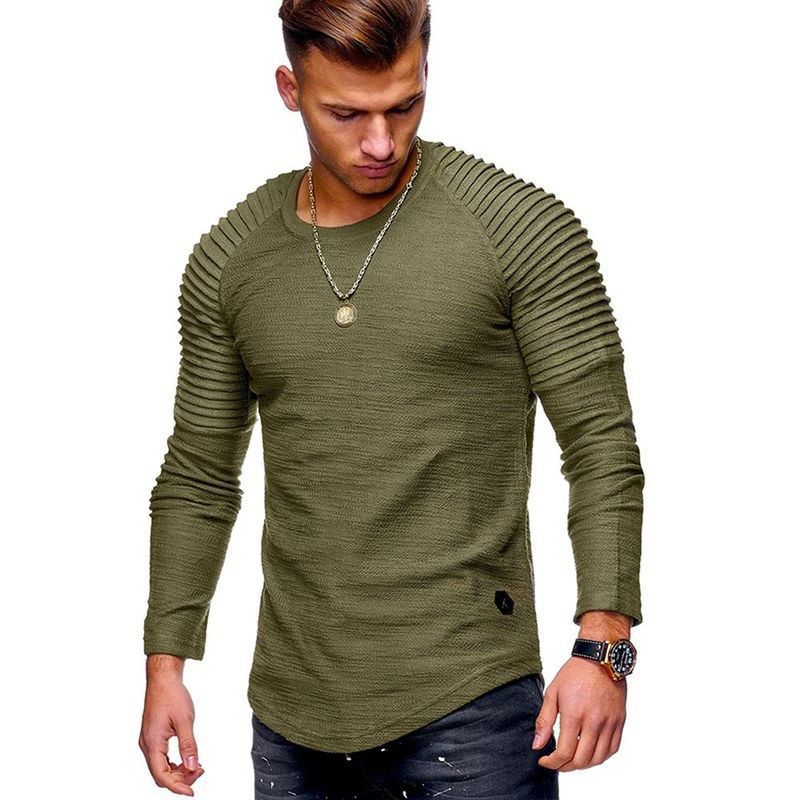 Men's long-sleeve t-shirt with structured design Lune London