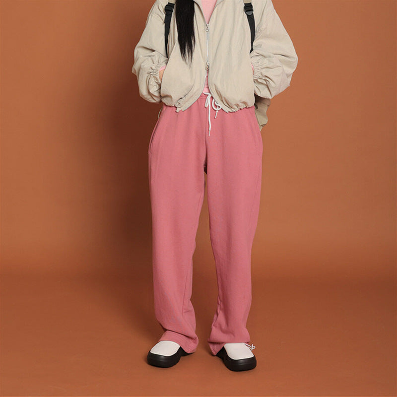 Pantalons de jogging décontractés pour femmes avec une taille élastique et une taille réglable Chic & Stil