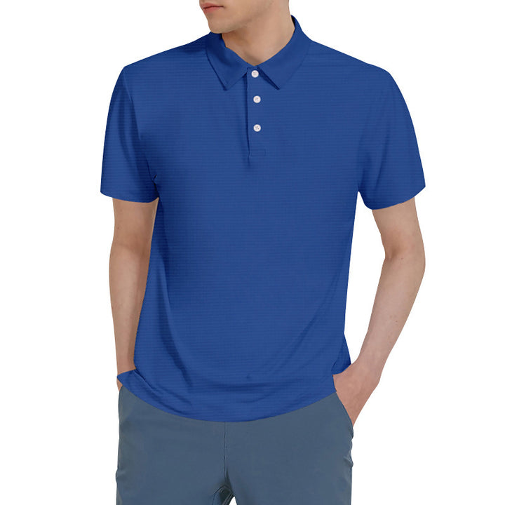 Men's polo shirt made of breathable material with Lune London structure