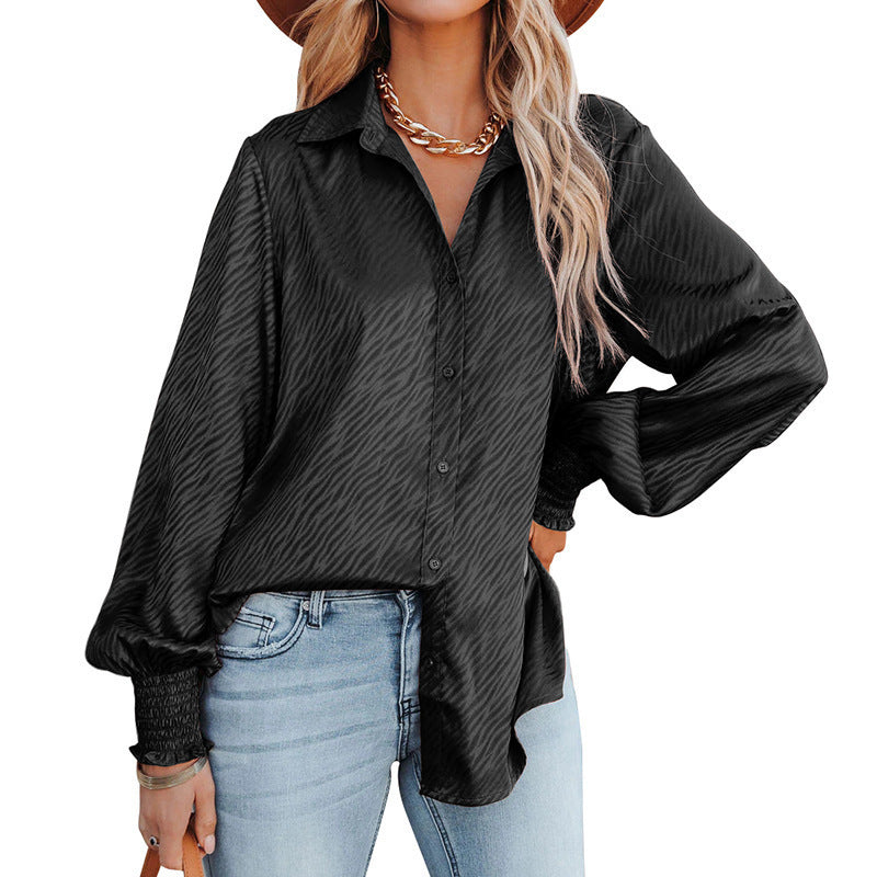 Lune London elegant blouse for women with gathers and relaxed fit
