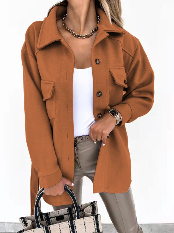 Chic and stylish women's utility jacket streetwear