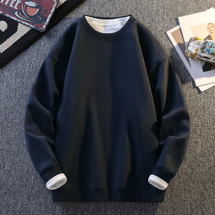 Ladies Comfortable Sweatshirt with Contrasting Sleeves Lune London