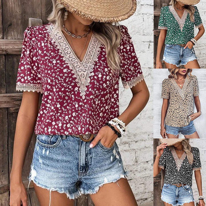 Ladies embroidered flower jacket Lune London