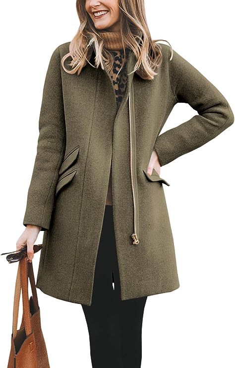 Lune London Women's Wool Asymmetrical Coat