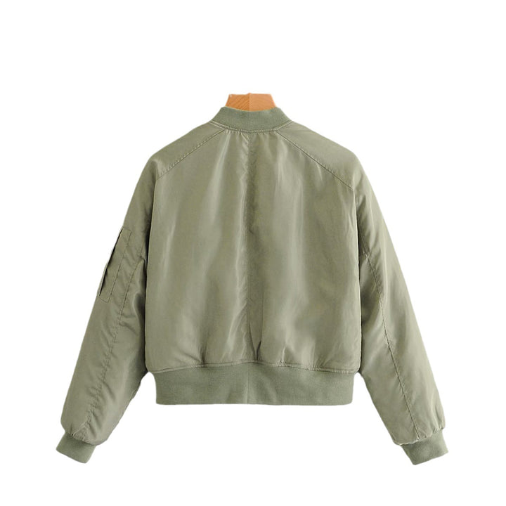 Ladies casual utility jacket with practical pockets Lune London