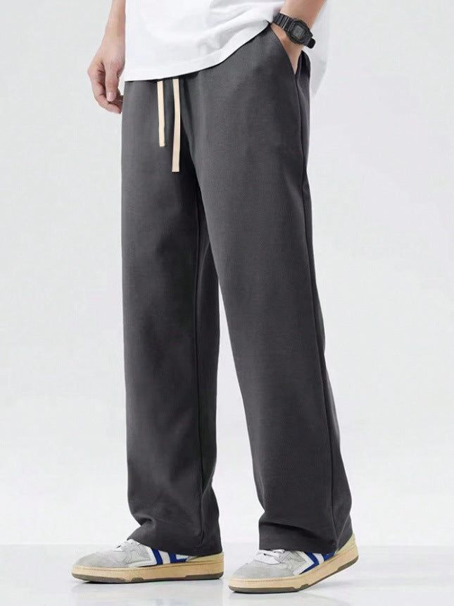 Casual men's jogging pants with drawstring and soft lining Lune London