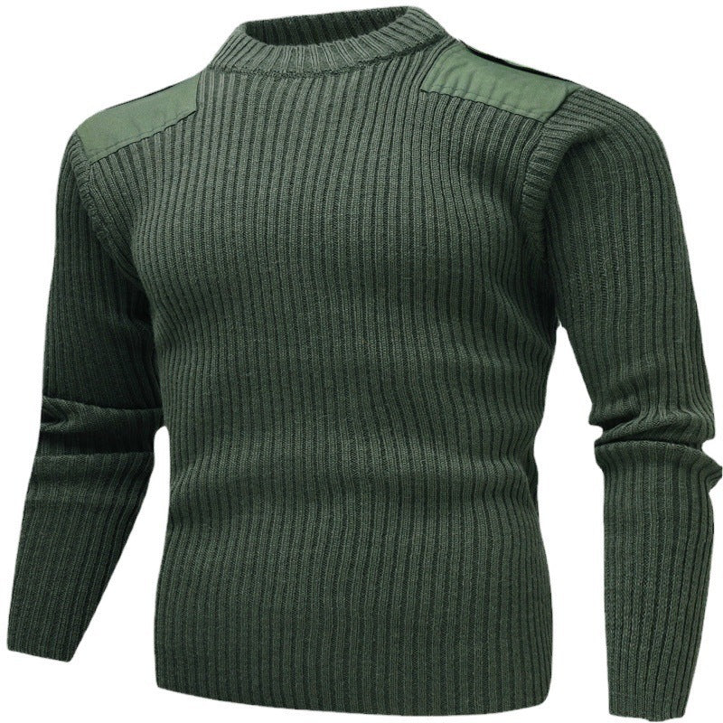 Men's structured knit top with shoulder details Lune London