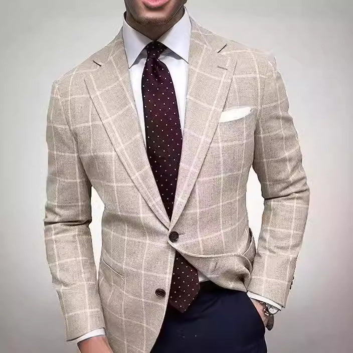 Elegant linen blazer for men with slim fit Lune London