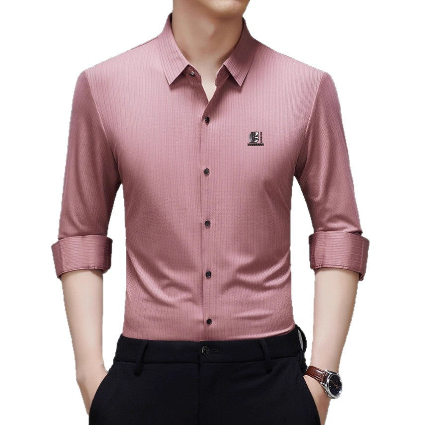 Elegant shirt for men with a textured design and modern accents Lune London